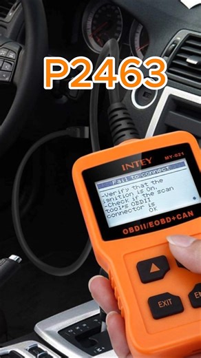 Tu as le code défaut P2363 cela veut dire que ton filtre à particules FAP est colmaté. Pense au nettoyage des FAP la solution la plus efficace et la moins chère pour que ton FAP fonctionne à nouveau comme neuf. Pour plus d'info va dans notre bio et on te dis où aller #pourtoi #piecesautos #fap #P2463 | Re Fap