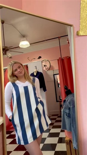 Am I crazy or is this actually SO cute?? 😅 Tell me why this didn’t sell… I need answers 👀👇 #boutiqueownerlife #smallbusinesstok #honestreview #tryonhall | Attic Salt Boutique