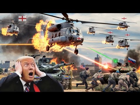 In One Moment! Russian Forces Stop UK Helicopters Carrying US Soldiers – ARMA 3