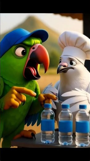 The Pigeon Dhaba | Funny 3D Animated Bird Story | Comedy Short Cartoon for Kids