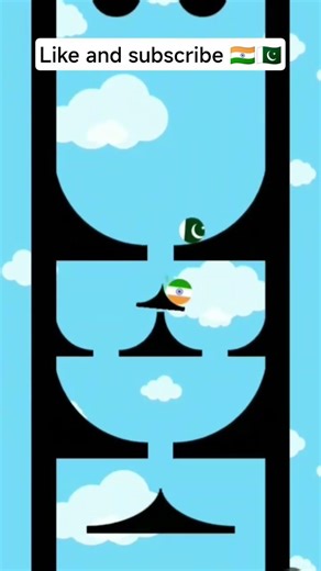 india 🇮🇳 vs pakistan 🇵🇰 marble race part - 06 #countrymarblerace#gaming#games#short #shorts