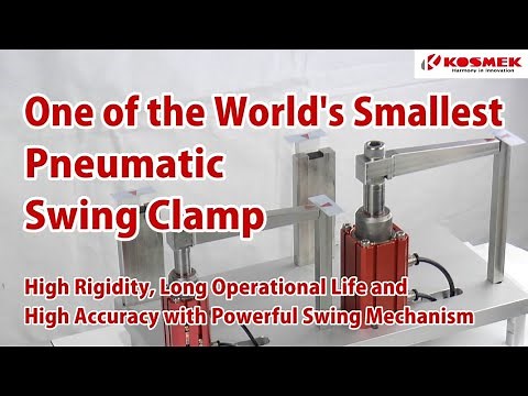 【KOSMEK】 Introducing Pneumatic Swing Clamp (Exhibited at MECT2021)