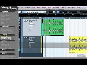 Tutoriel Cubase 5 en Français leçon 16 looping