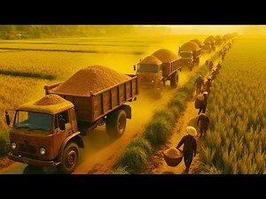 🍚 HOW RICE is MADE | From PADDY FIELDS to Your PLATE