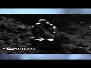 Alien Driving Vehicle Caught On Mars