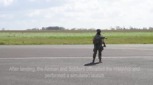 9.2K views · 528 reactions | #StrongerTogether Air Force Airmen and U.S. Army soldiers executed a M142 High Mobility Artillery Rocket System joint training operation at Ramstein Air Base, Germany.  by Airman 1st Class Tabatha Chapman U.S. Air Forces in Europe and Air Forces Africa | United States Air Force | Facebook