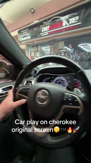 CarPlay Installation on 2017 Cherokee Original Screen