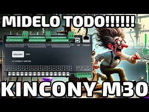 Kincony M30, 30-channel three-phase energy meter.