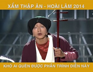 1.2M views · 35K reactions | Ta nói Gạo có năng khiếu tấu hài từ lâu rồi mà :))). Cười té ghế với màn hóa thân của anh trai miền tây thành nghệ nhân hát xẩm Hà Thị Cầu  XẨM THẬP ÂN - Hoài Lâm Nguồn: Gương Mặt Thân Quen | Hoài Lâm | Facebook