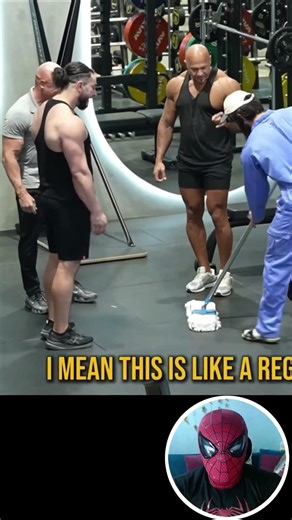 CLEANER Confuses Bodybuilders With Insane Strength 💯 #anatolyprank #gym #shocking
