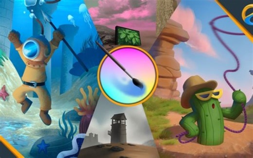 【Krita】Widh《Krita 5.0 进行数字绘画高级课程》(中英双字)