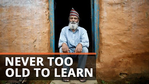 285K views · 1.3K reactions | 68-year-old Nepali wishes to educate himself before dying. | Scroll | Facebook
