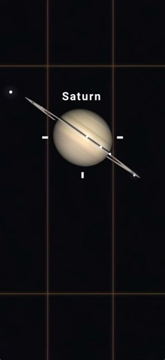 Zooming in on SATURN in Stellarium! INSANE ZOOM!! #astronomychannel #saturn #stellarium