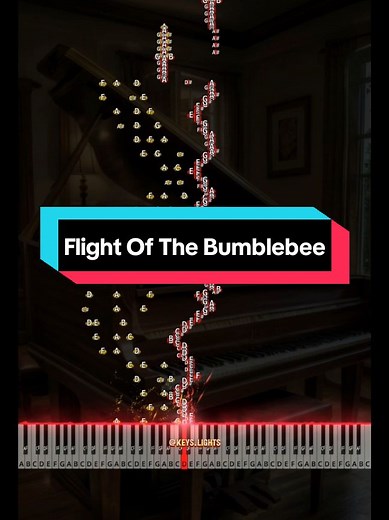 Flight Of The Bumblebee Piano Tutorial for Advanced Players
