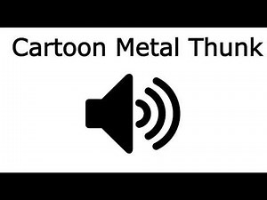Cartoon Metal Thunk - Sound Effect
