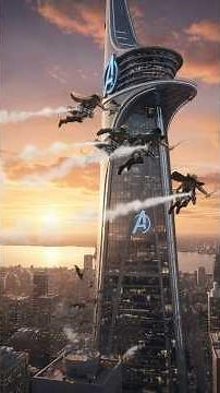 ATTACK IN TITAN IN AVENGERS WORLD!! #anime #aot #avengers #leviackerman #fyp