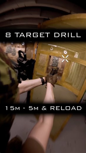 Reload On the Move 🧨 | 3 Positions, 8 Targets #shorts