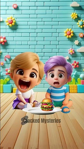 Burp vs Fart Battle! 😱 She Burped Loud… Then He Farted Louder! 🤣💨 #funny #cartoon #shorts #animation