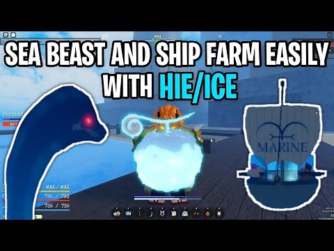 [GPO] - How To Solo Sea Beasts and Ship Farm Easily with HIE