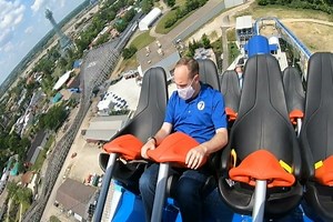 61K views · 693 reactions | As Kings Island begins its re-opening process, our own Sean Cudahy WHIO was able to take a ride on the Orion roller coaster!  https://bit.ly/3iyRzt8 | WHIO | Facebook