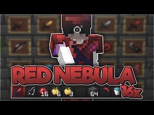 Ruby Red Nebula 16x - Minecraft PVP Texture Pack (1.7.10/1.8.9/1.14/1.15/1.16.5/1.17) [FPS BOOST]