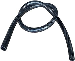 TekTube UltraFlex® Schedule 40 Flexible PVC Pipe - Black - Made in USA (1 1/4" x 50 ft)