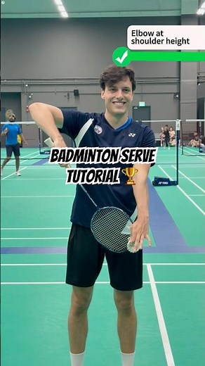 Backhand Serve Tutorial - Step-by-Step Tutorial | Badminton #badmintontraining #badminton