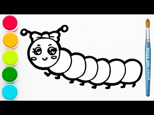 How to Draw a Worm | Step by Step