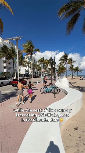 Nice and warm here in Fort Lauderdale, Florida 🌞 Gotta love it here, a perfect day for the beach, walk outside, it’s not too hot. ITS PERFECT. Follow @thebrowardscene for events & things to do in Fort Lauderdale 🌴 #fortlauderdale #ftlauderdale #fortlauderdalebeach | The Broward Scene