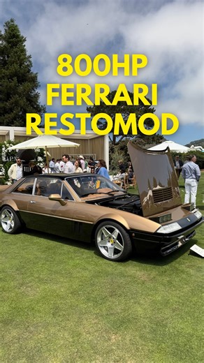 800hp Classic Ferrari 412 Superfast Restomod | Jalopy_Jeff