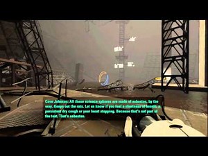 Portal 2 Walkthrough Chapter 6 Pt 2 :: Repulsion Gel::