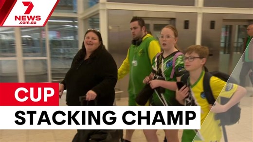 Aussie cup stacker heads to world championships