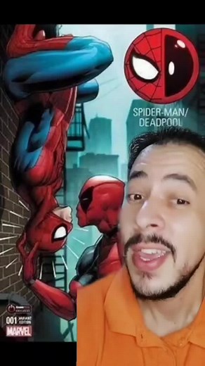 Spiderman and Deadpool Kiss Compilation