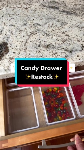Candy Drawer Restock: Organizing Sweet Treats