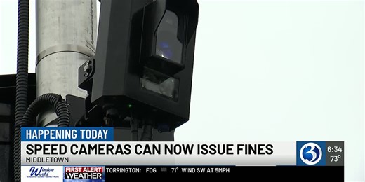 Middletown speed camera enforcement begins as fines take effect