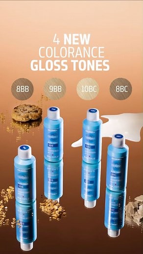 Goldwell Canada on Instagram: "Introducing the newest Colorance Gloss Tones shades! ✨ Four soft, luminous tones designed to create effortlessly natural blondes: 10BC - Oat Milk 8BC - Sandstone 9BB - Biscuit 8BB - Granola Perfect for toning, enhancing depth, and achieving a beautifully blended finish. . Voici les nouvelles nuances Colorance Gloss Tones! Quatre nuances douces et lumineuses conçues pour créer des blonds naturels sans effort : 10BC - Lait d’avoine 8BC - Grès 9BB - Biscuit 8BB - Gran