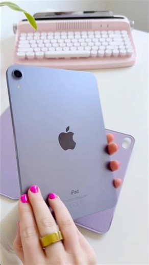 New month refresh for my iPad mini 🙂‍↕️🌷✨#ipadmini #ipadcase #ipad