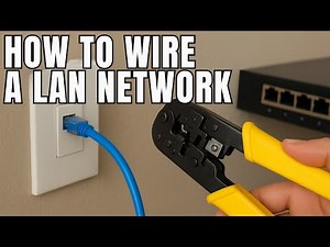 How to wire a network cable