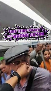 This pickpocket thief chose the wrong victim! #pickpocket #carteristas