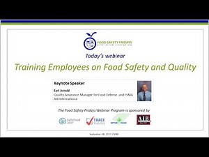 Training Employees on Food Safety and Quality