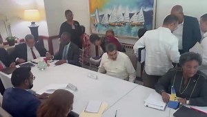 3.4K views · 41 reactions | WATCH: Guyana's President Dr Irfaan Ali meets Venezuelan President Nicolas Maduro for high level talks (Video Source: VTV Chanel 8) | Inews Guyana | Facebook