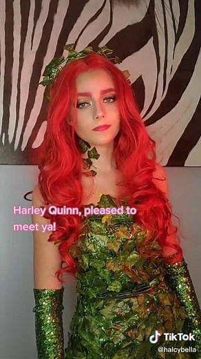 Poison Ivy and Harley Quinn Cosplay Encounter