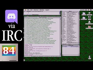 Use Discord chat rooms via IRC (on a Vintage Mac or PC)
