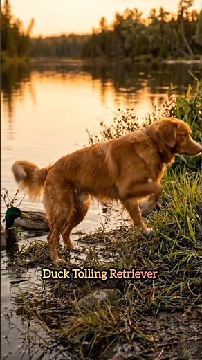 Why Are These Ducks Swimming Toward This Dog? 🤯🦆