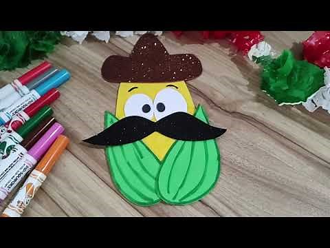 Elote de fomy/ decoraciones para fiestas patrias