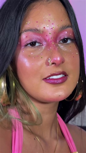 Make de Carnaval Brilhante e Divertida