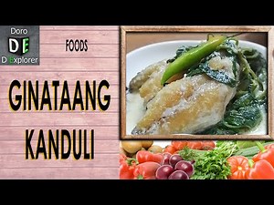 Ginataang KANDULI or Cooked with coconut milk CATFISH