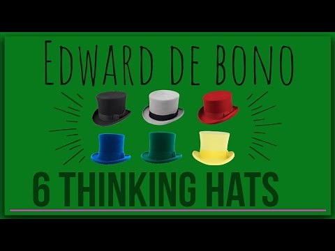 Six Thinking Hats By Edward De Bono: animated Summary