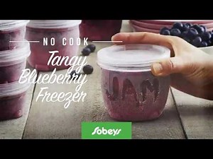 No-Cook Tangy Blueberry Freezer Jam