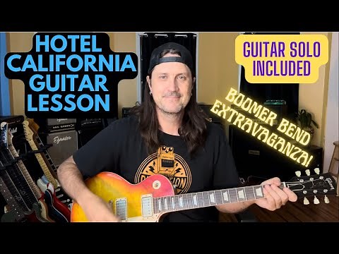 How To Play Hotel California - Guitar Lesson With Solo